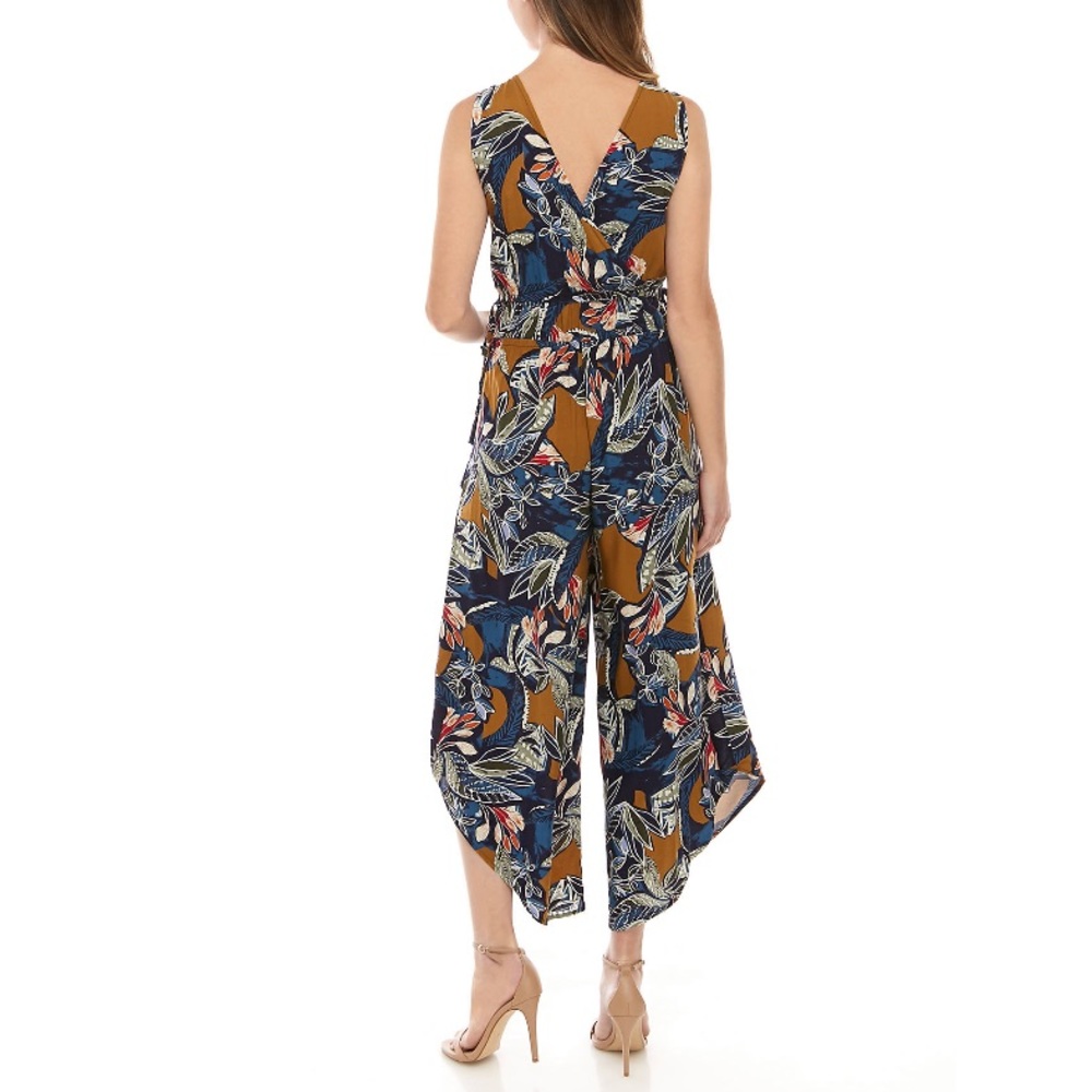 Sleeveless Printed Angular Jumper Size Small - Picture 2 of 7